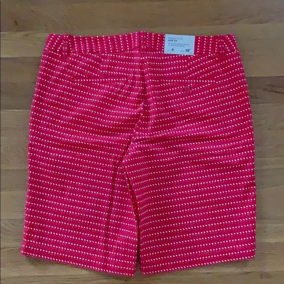 ⭐️ J Crew Factory women’s Bermuda shorts, red, size 4 - Picture 2 of 6